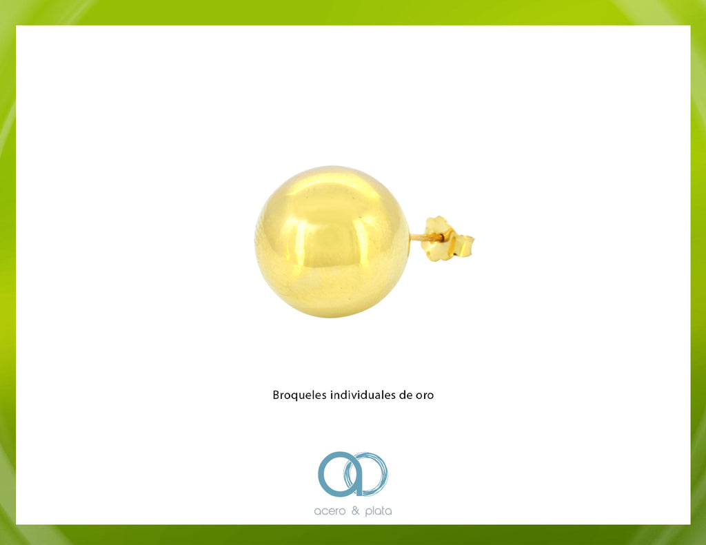 Broquel de Dormilona  de Oro de 10K