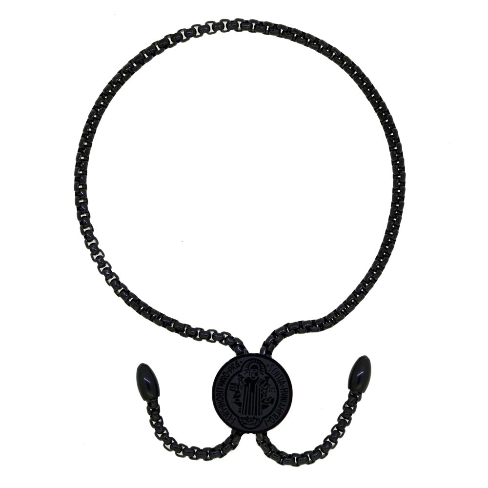 Pulsera San Benito colo negro Unisex