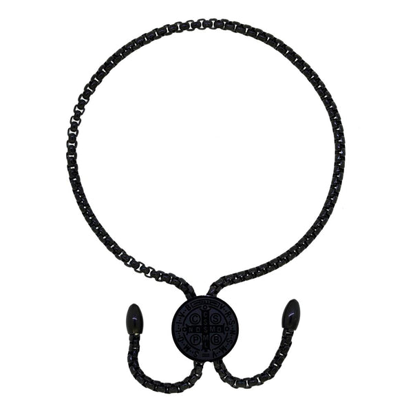 Pulsera San Benito colo negro Unisex