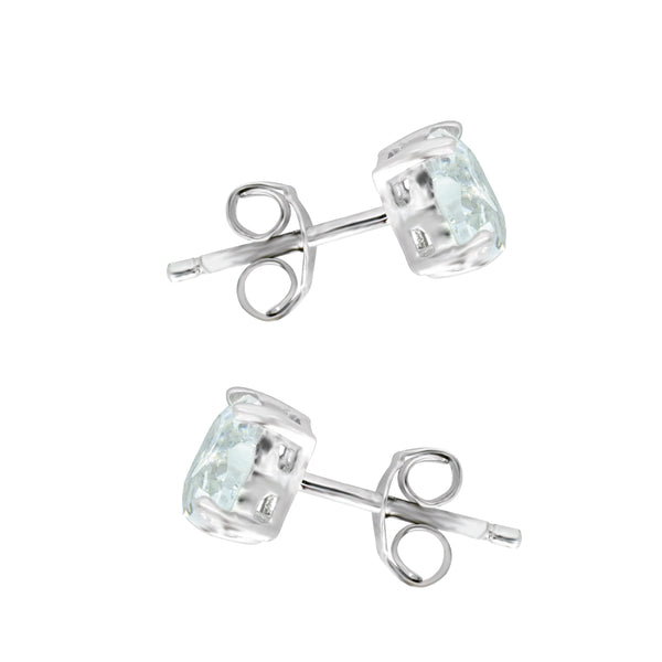 Aretes de Mariposa Zirconia en Plata .925